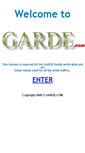 Mobile Screenshot of garde.com