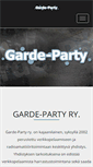 Mobile Screenshot of garde.fi