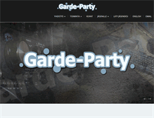 Tablet Screenshot of garde.fi